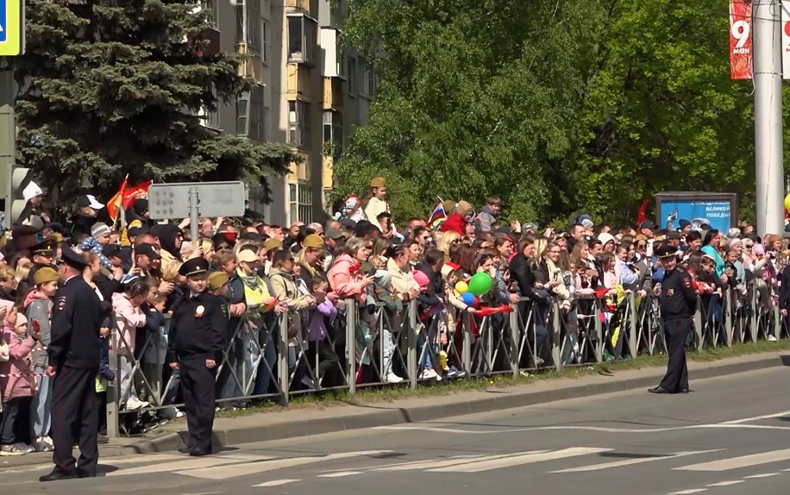 Празднование Дня Победы в Пензенской области прошло без чрезвычайных происшествий